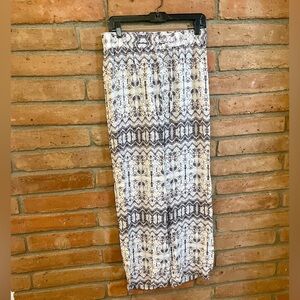Aztec print pants